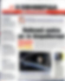 Πρωτοσέλιδο εφημερίδας Η εφημερίδα των συντακτών - protoselida