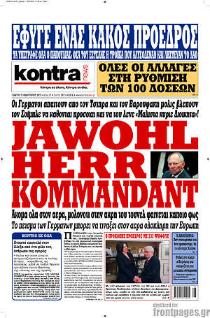 Kontra News: Jawohl Herr Kommandant