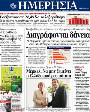 Ημερησία: Διαγράφονται δάνεια