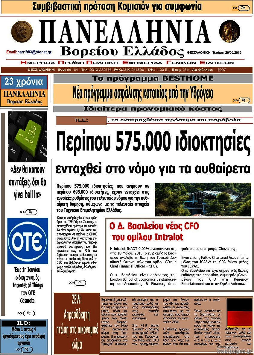 Πανελλήνια Β. Ελλάδος