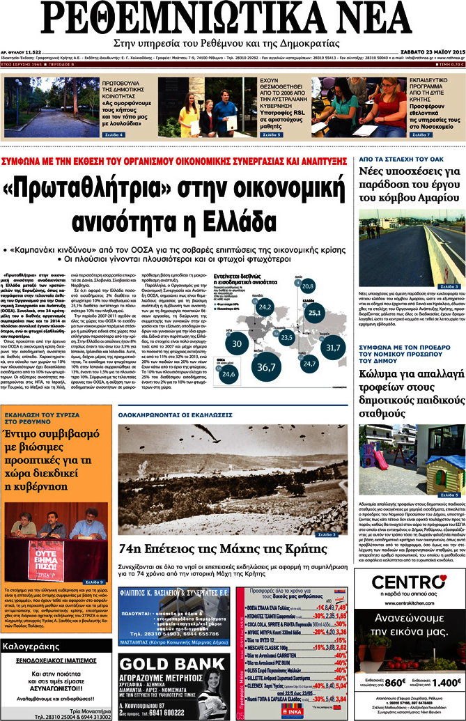 Ρεθεμνιώτικα Νέα