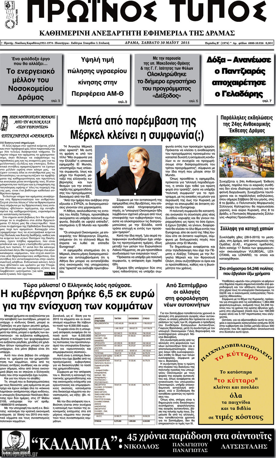Πρωινός Τύπος Δράμας