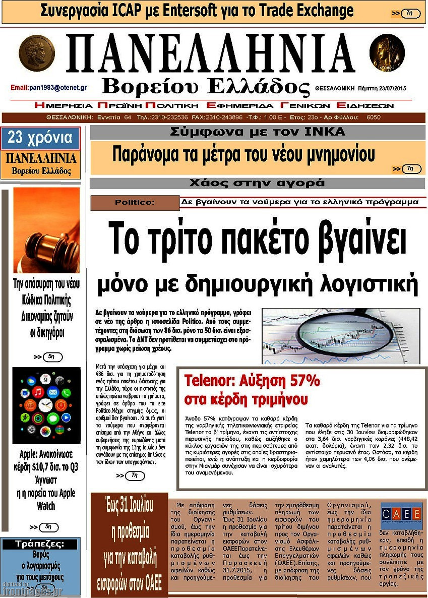 Πανελλήνια Β. Ελλάδος