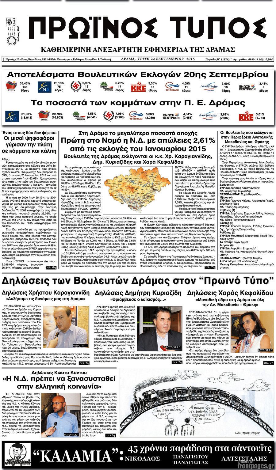 Πρωινός Τύπος Δράμας