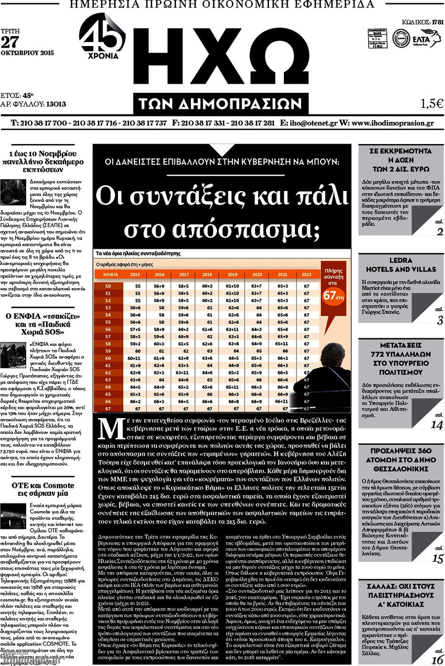 Ηχώ των Δημοπρασιών