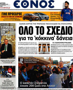 Έθνος: Όλο το σχέδιο για τα "κόκκινα" δάνεια