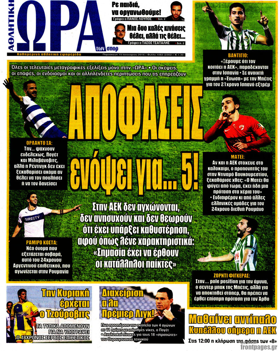 Η Ώρα των Σπορ