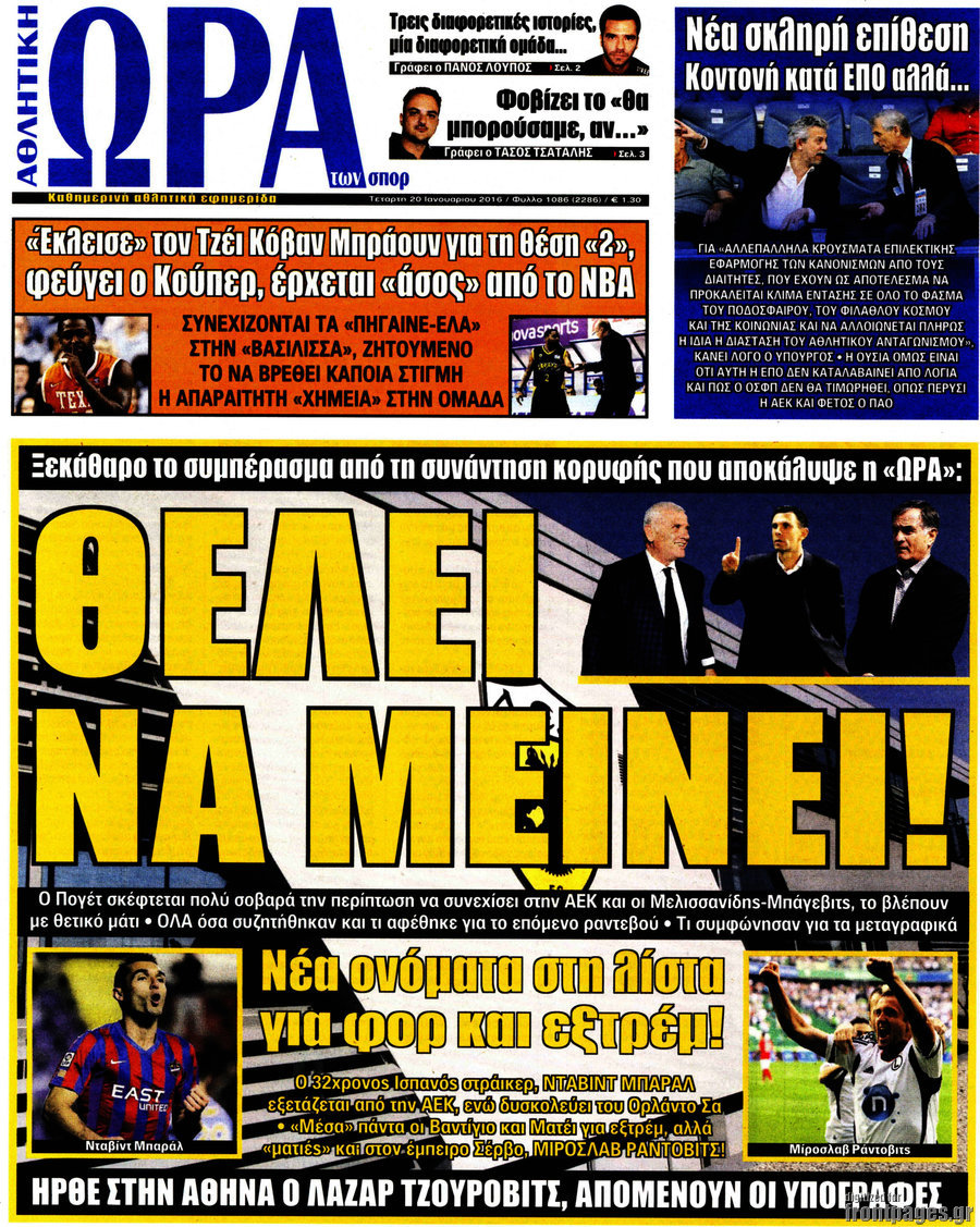 Η Ώρα των Σπορ
