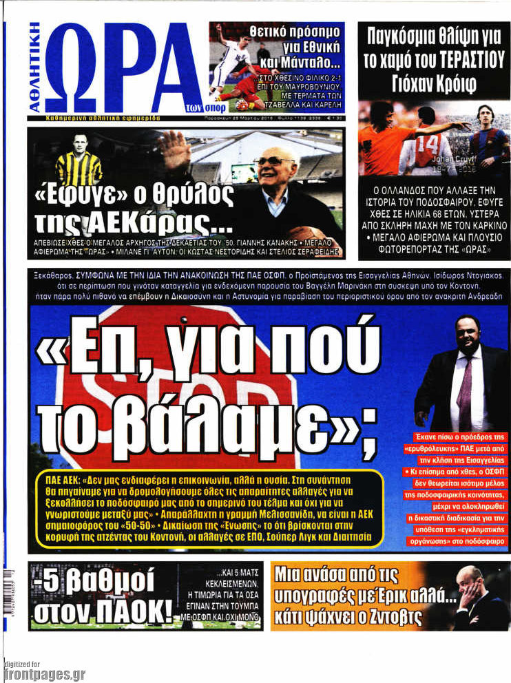 Η Ώρα των Σπορ