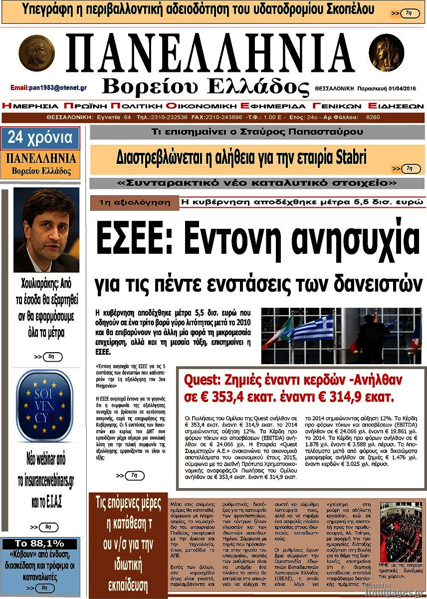 Πανελλήνια Β. Ελλάδος