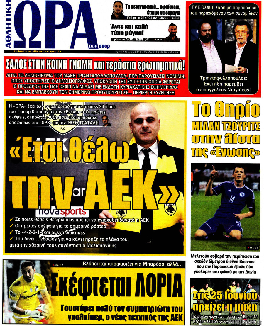 Η Ώρα των Σπορ