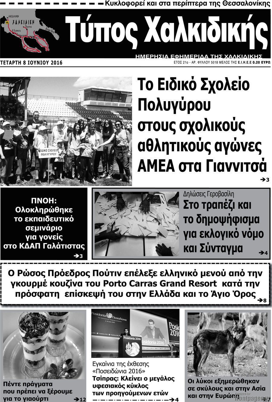 Τύπος Χαλκιδικής
