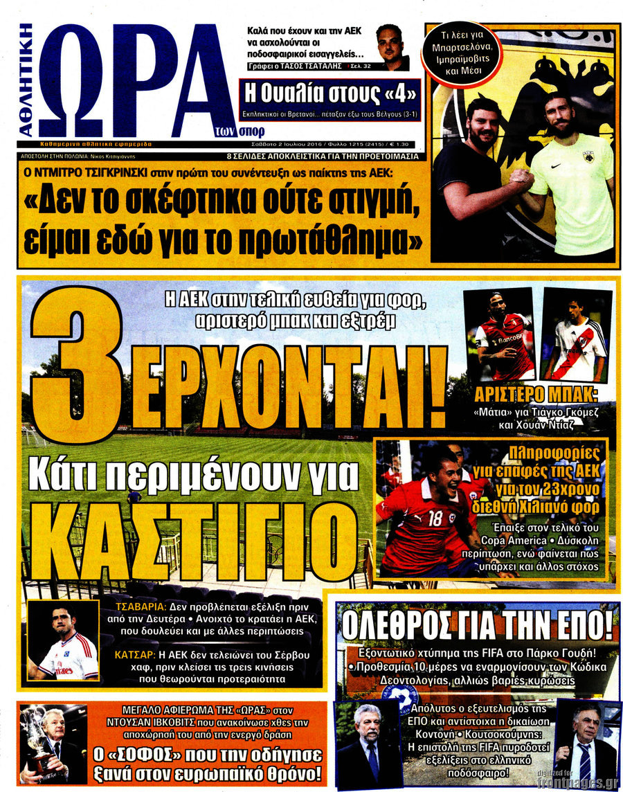 Η Ώρα των Σπορ
