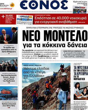 Έθνος: Νέο μοντέλο για τα κόκκινα δάνεια