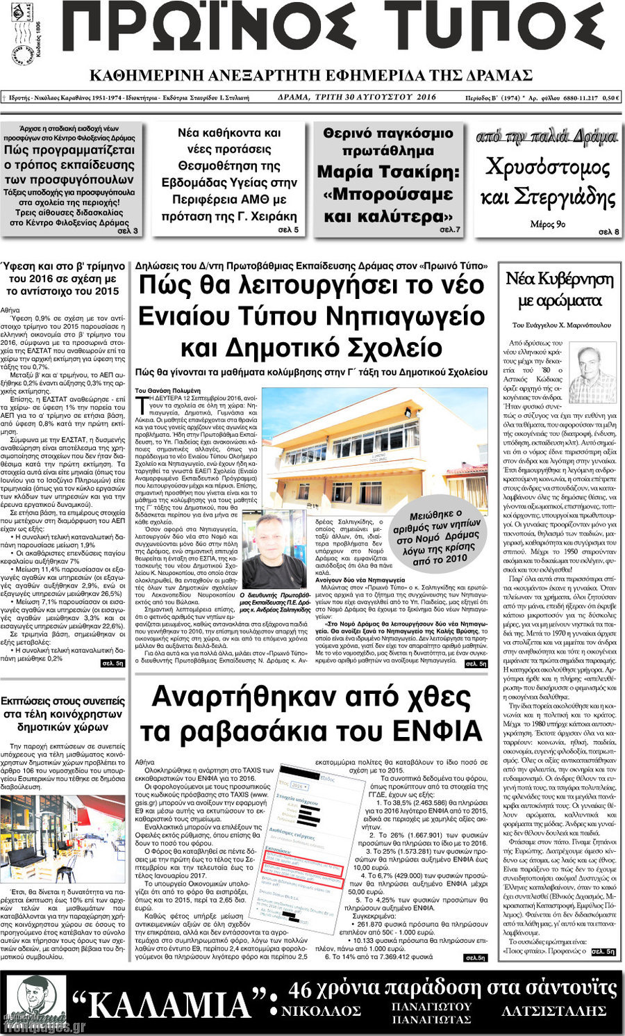 Πρωινός Τύπος Δράμας