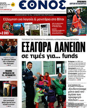Έθνος: Εξαγορά δανείων σε τιμές για... funds