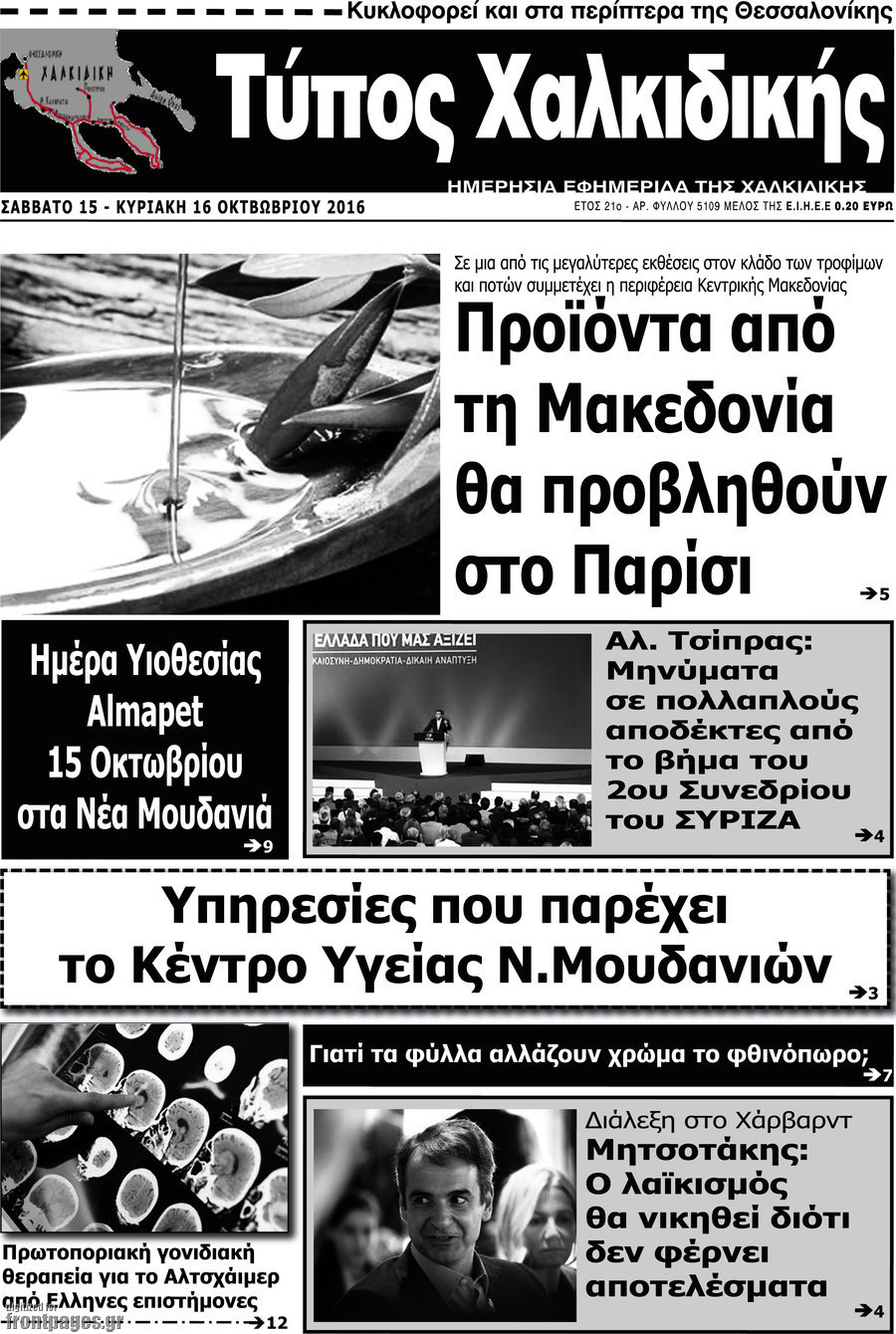 Τύπος Χαλκιδικής