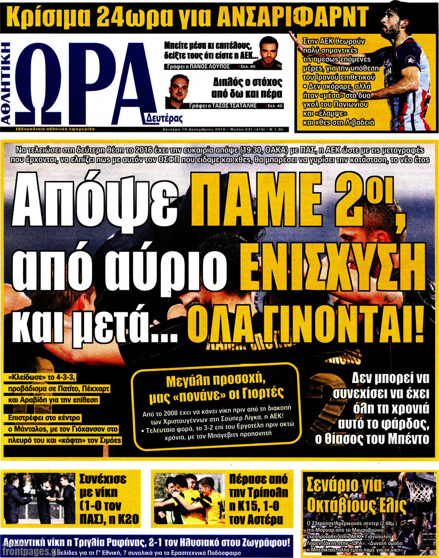 Η Ώρα των Σπορ