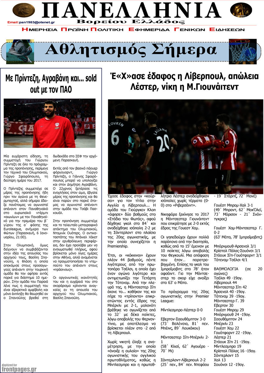 Πανελλήνια Β. Ελλάδος