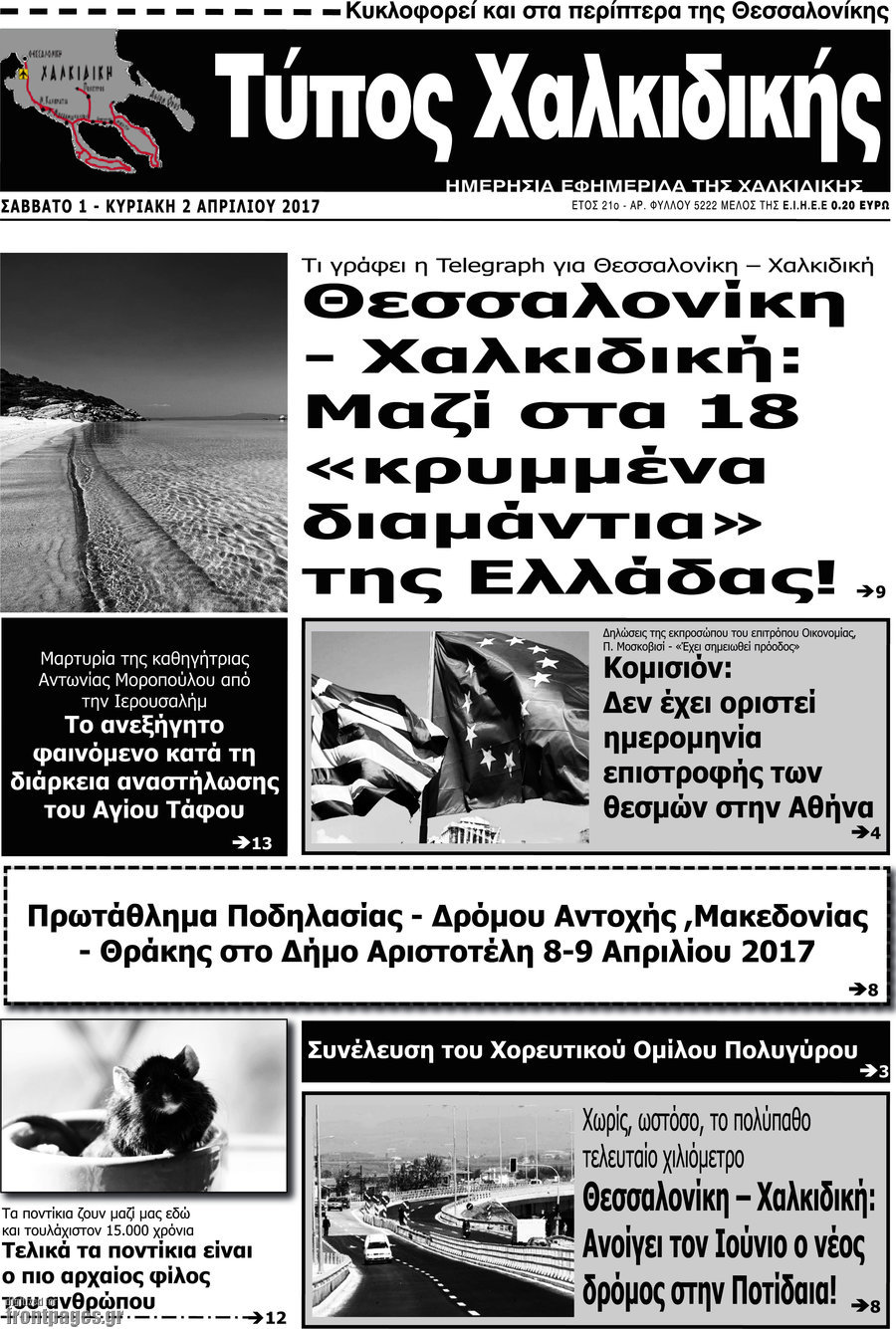 Τύπος Χαλκιδικής