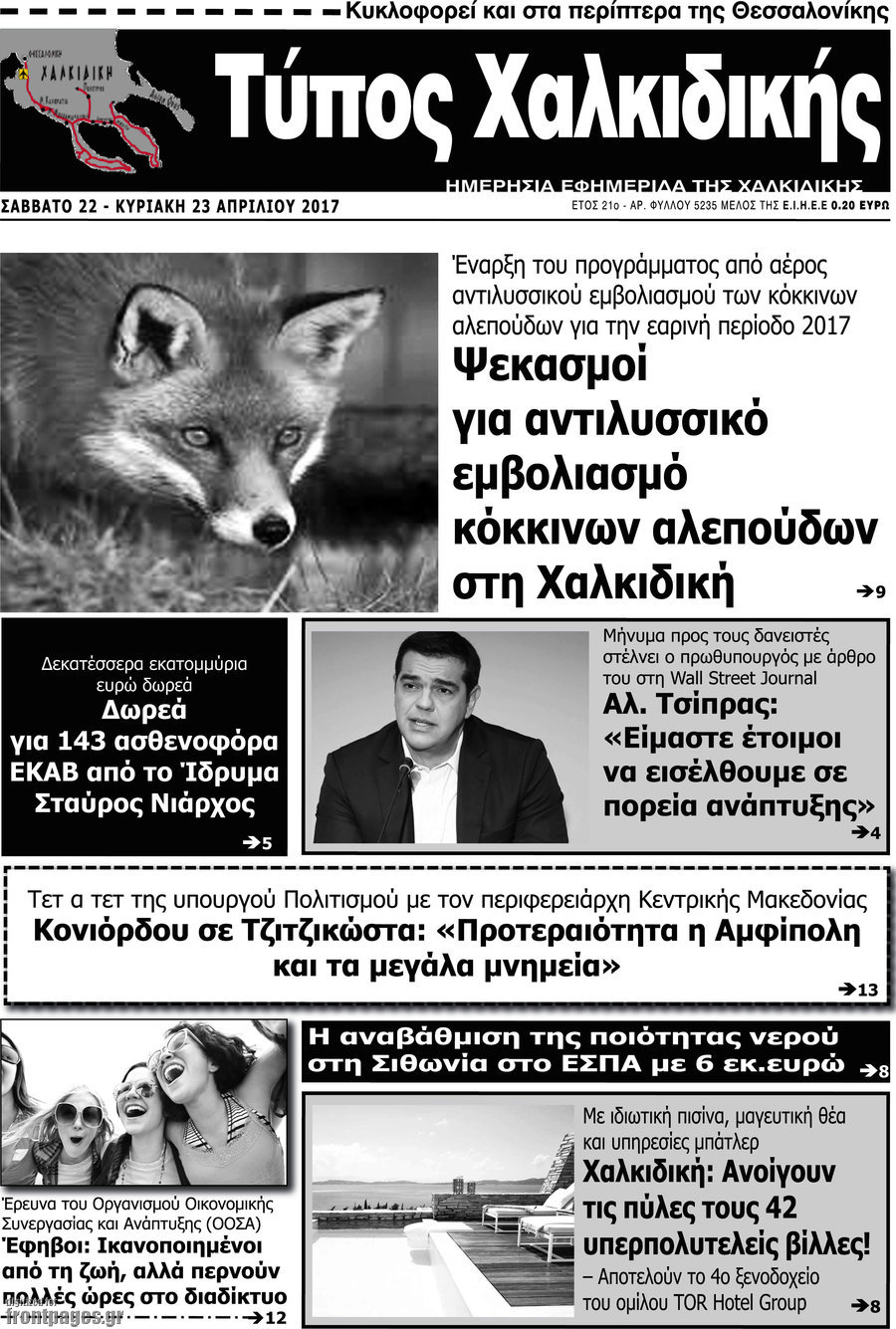 Τύπος Χαλκιδικής
