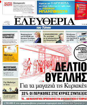Ελευθερία: Δελτίο θυέλλης για τα μαγαζιά τις Κυριακές