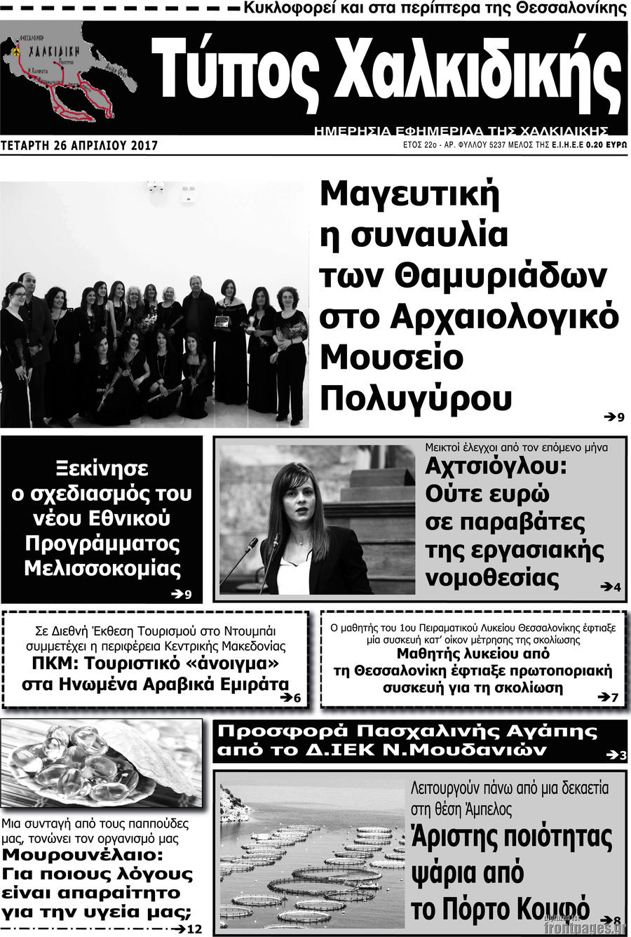 Τύπος Χαλκιδικής