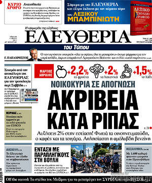 Ελευθερία: Ακρίβεια κατά ριπάς