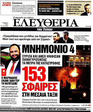 Ελευθερία: 153 σφαίρες στη μεσαία τάξη