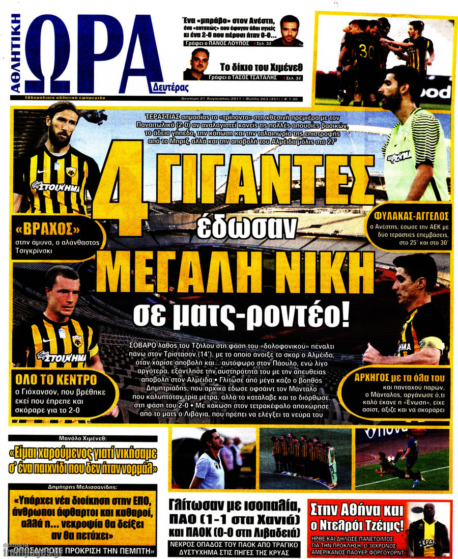 Η Ώρα των Σπορ