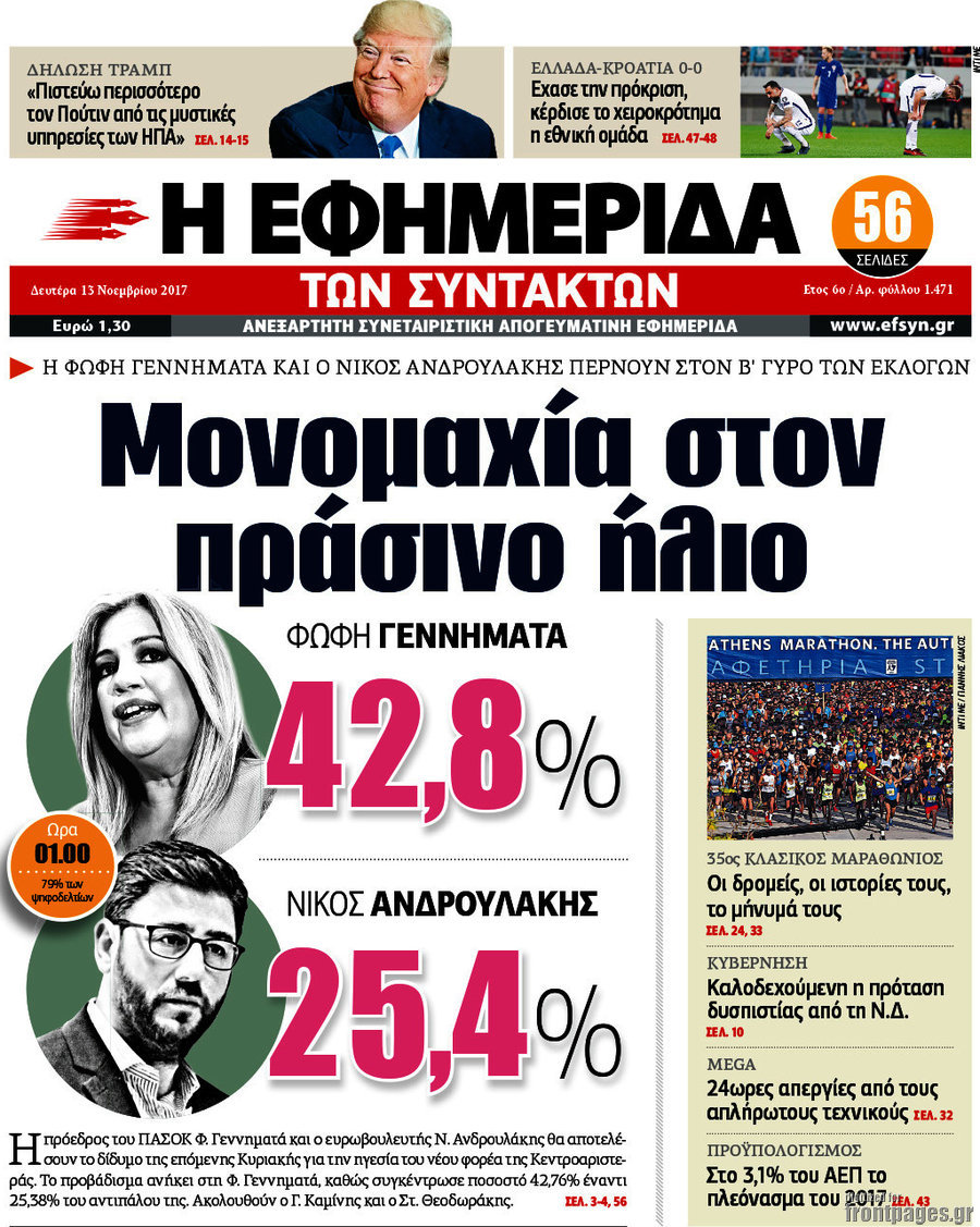 Η εφημερίδα των συντακτών