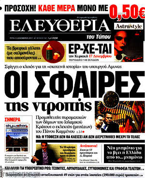 Ελευθερία: Οι σφαίρες της ντροπής