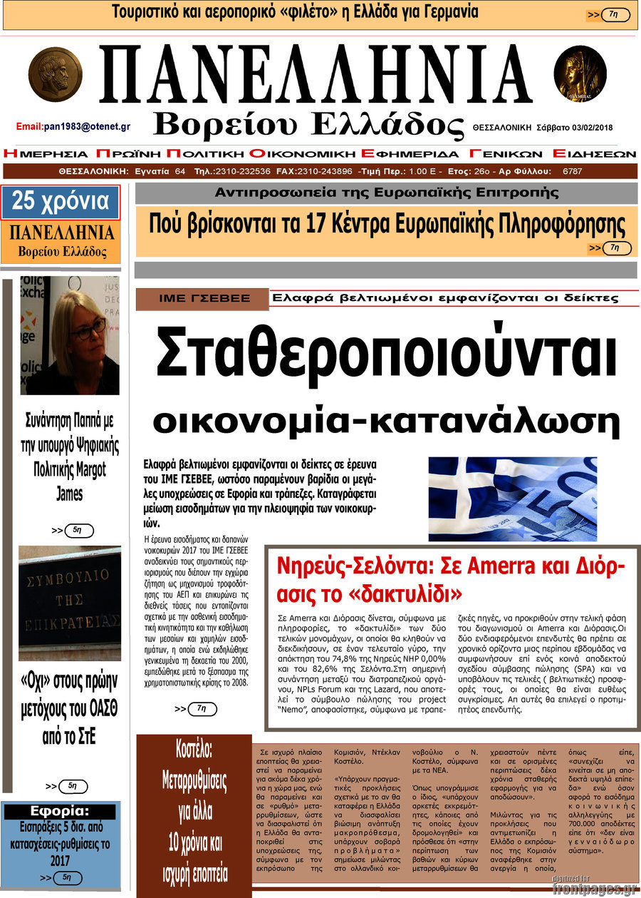 Πανελλήνια Β. Ελλάδος