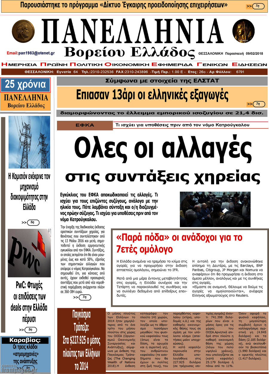 Πανελλήνια Β. Ελλάδος