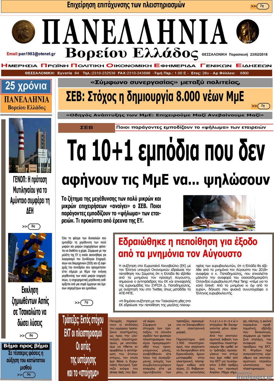 Πανελλήνια Β. Ελλάδος