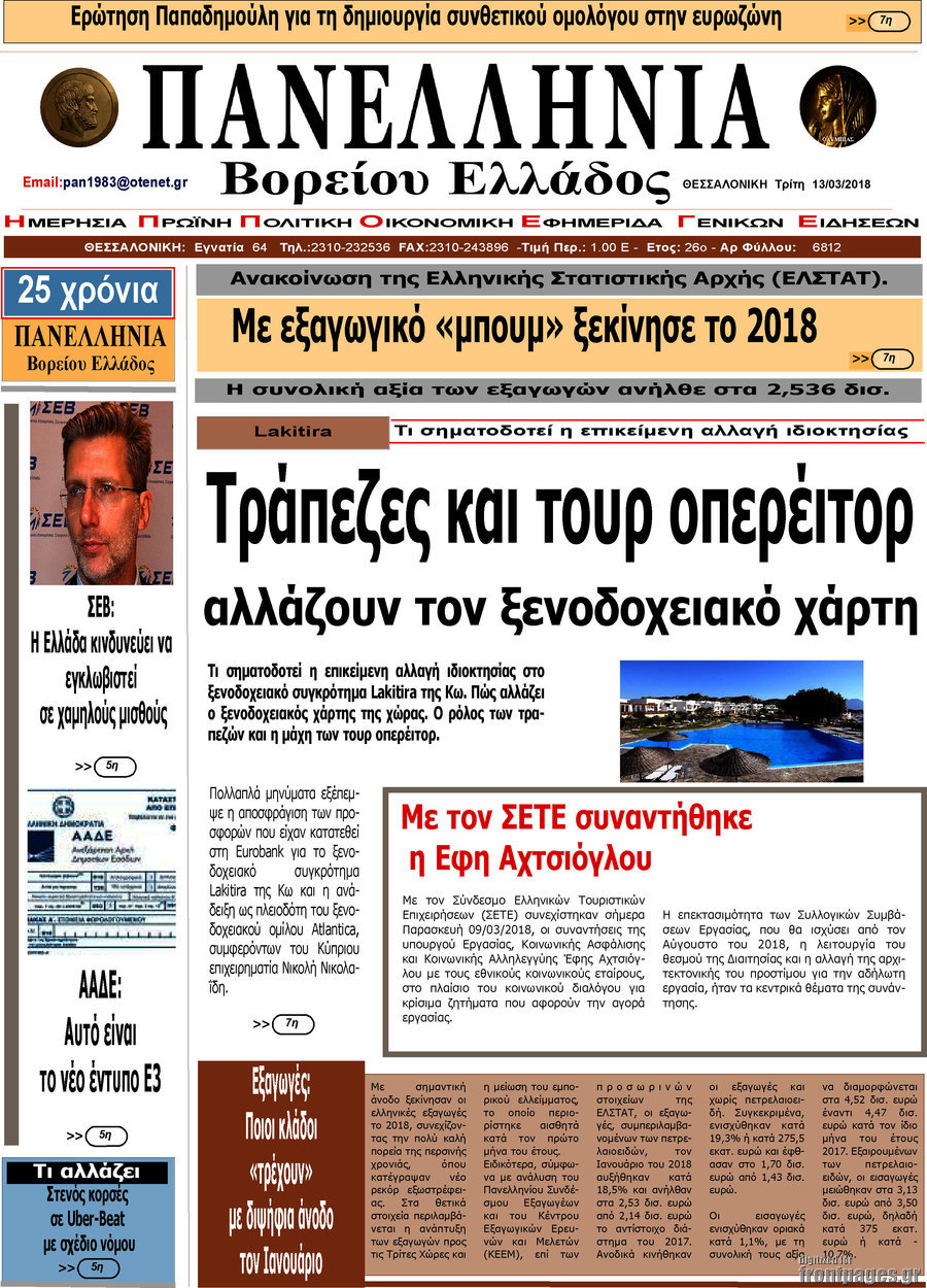 Πανελλήνια Β. Ελλάδος