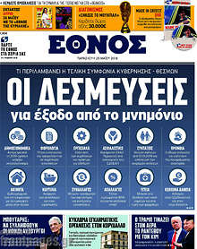 Οι δεσμεύσεις για έξοδο από το μνημόνιο