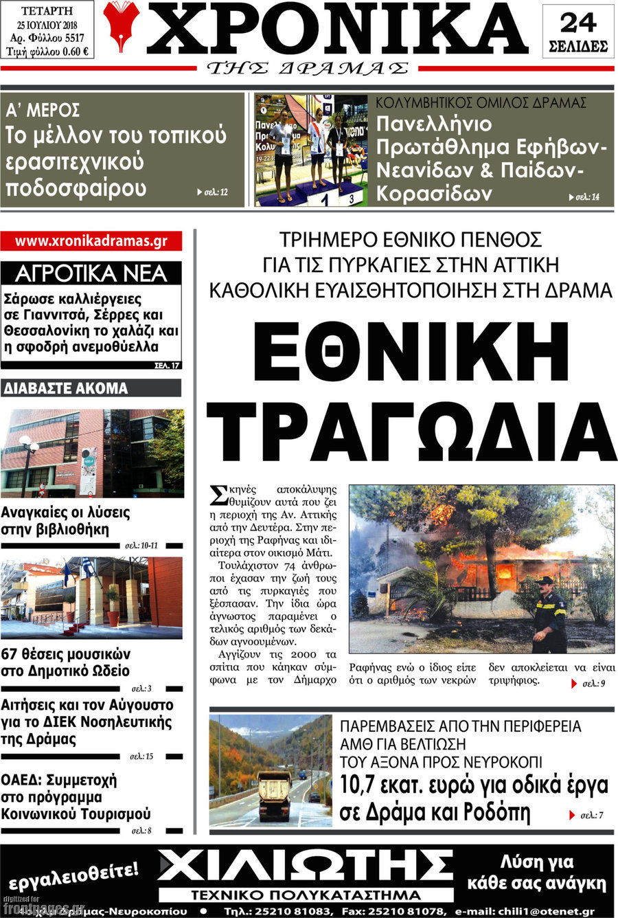 Χρονικά της Δράμας