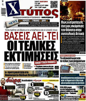 Πρωτοσέλιδο Χτύπος