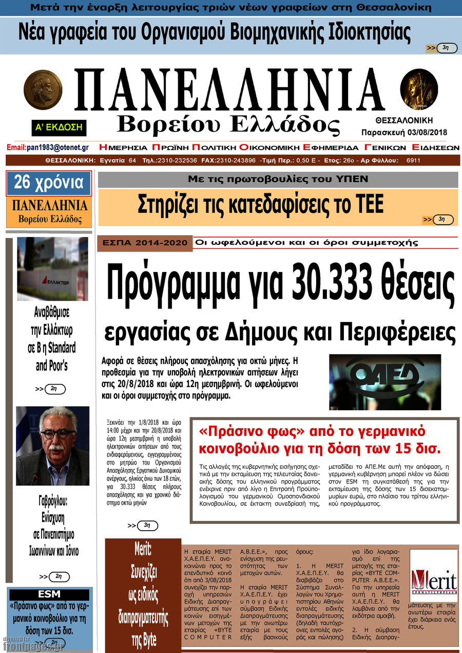 Πανελλήνια Β. Ελλάδος