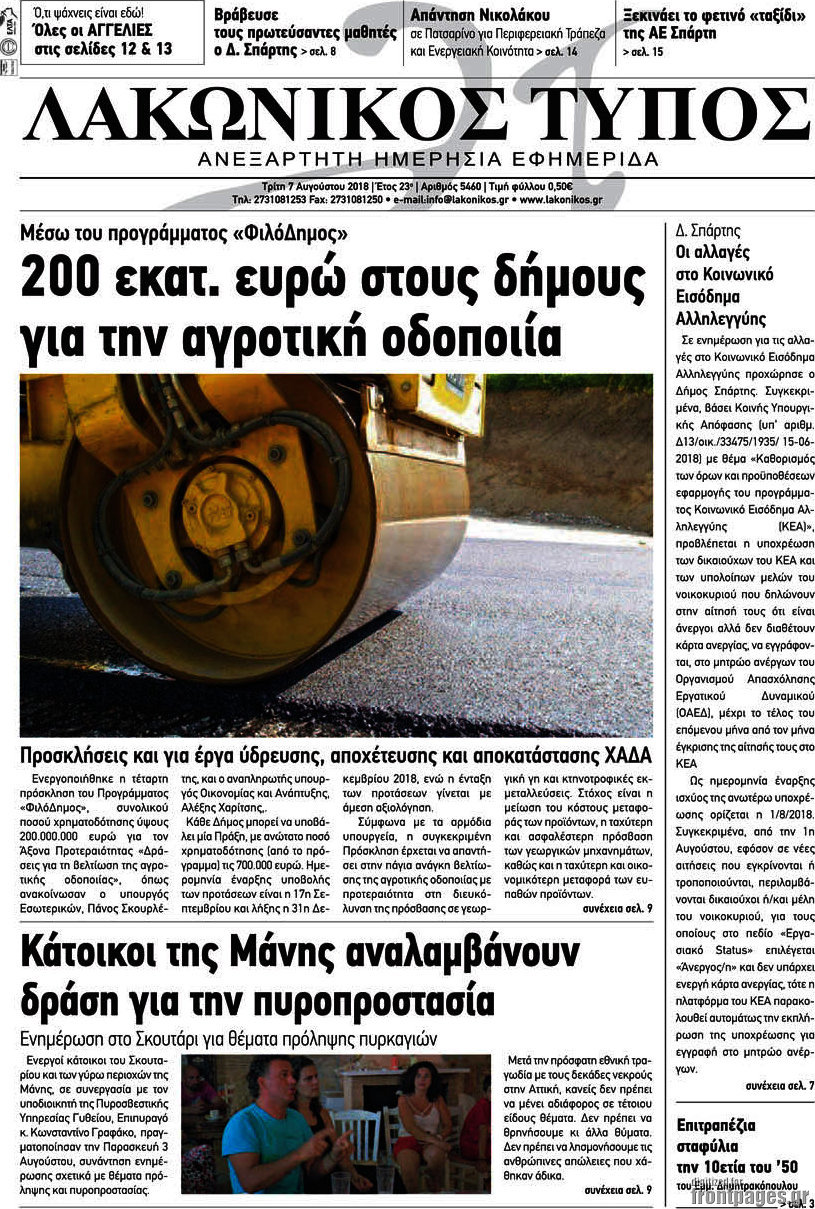 Λακωνικός Τύπος