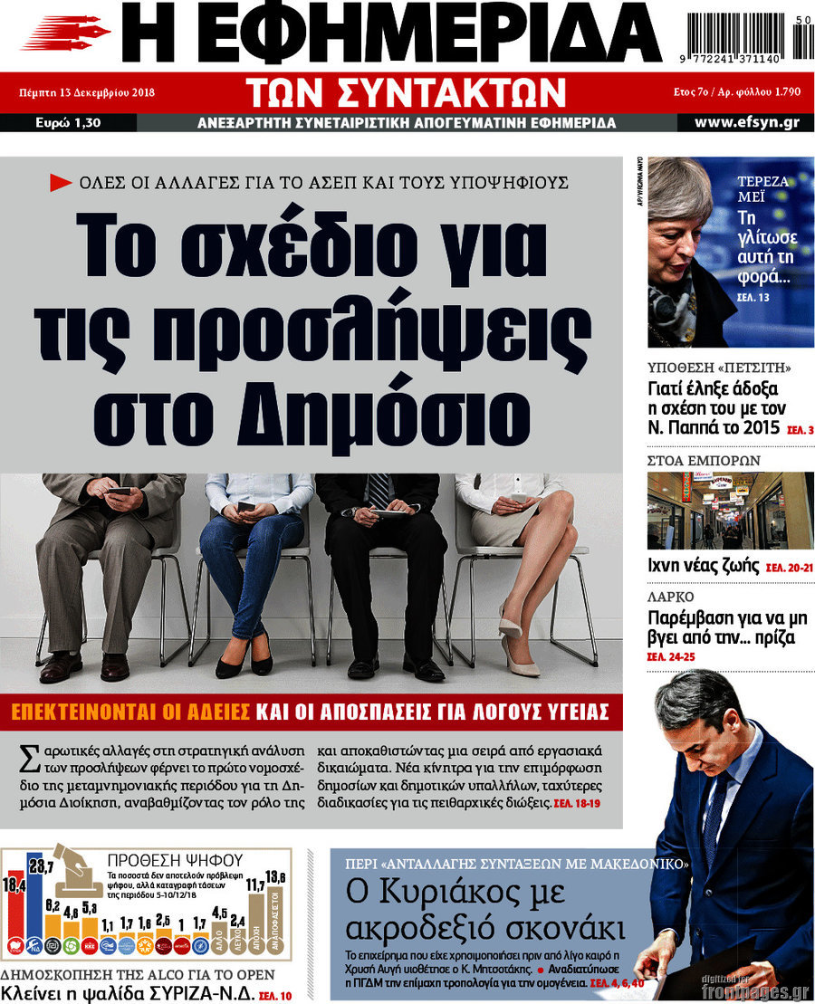 Η εφημερίδα των συντακτών