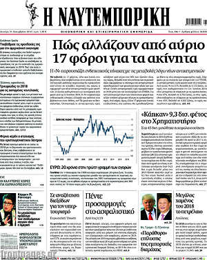 Η Ναυτεμπορική: Πώς αλλάζουν από αύριο 17 φόροι για τα ακίνητα