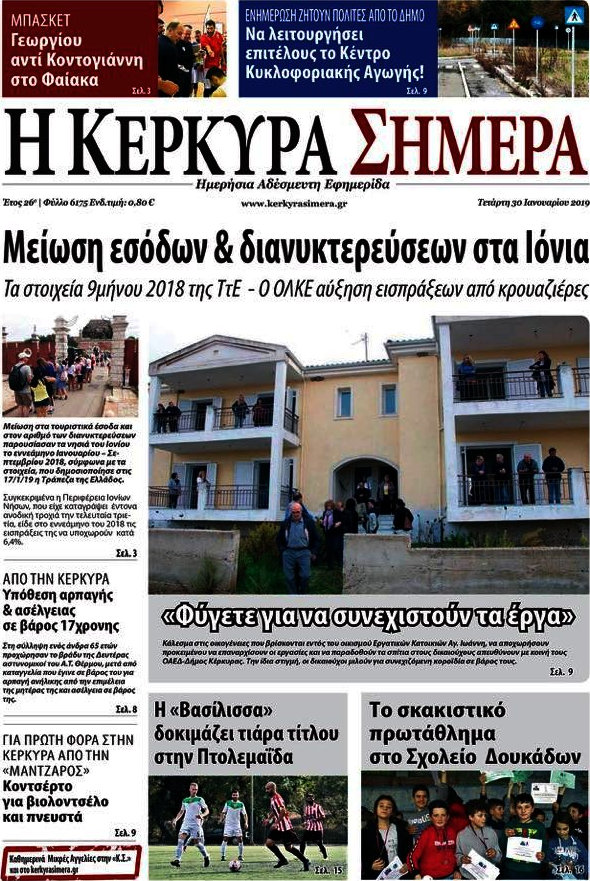 Η Κέρκυρα Σήμερα