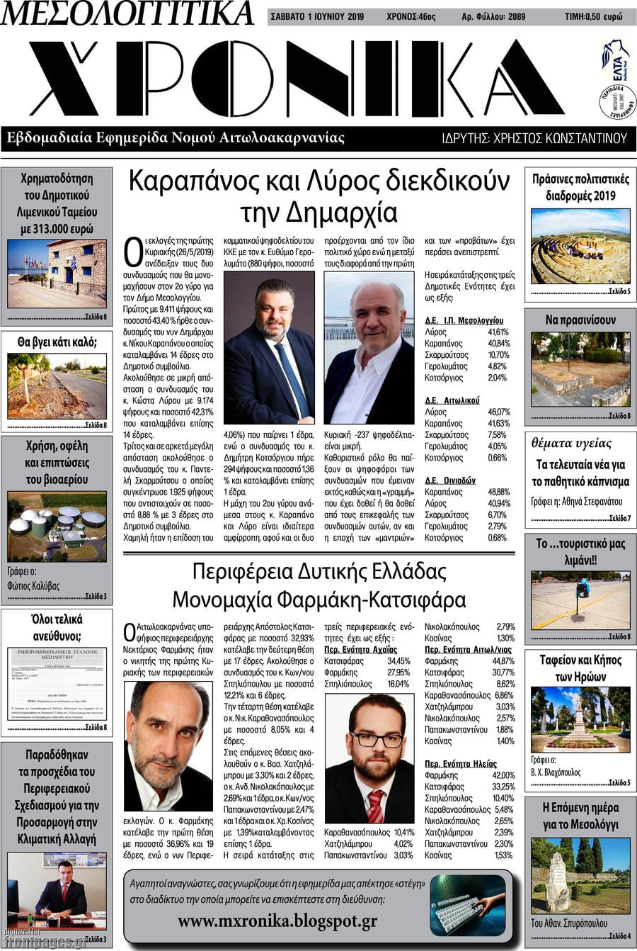 Μεσολογγίτικα Χρονικά