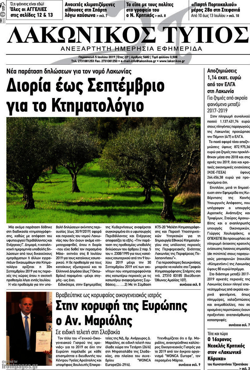 Λακωνικός Τύπος