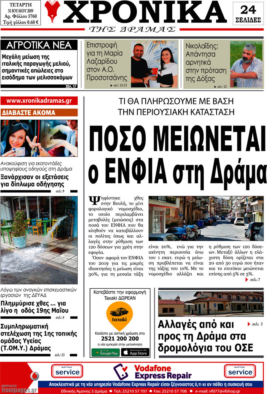 Χρονικά της Δράμας