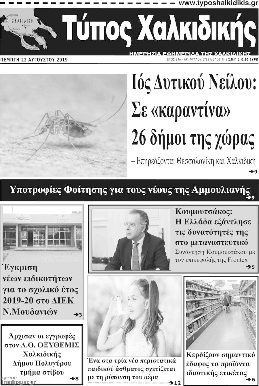 Τύπος Χαλκιδικής