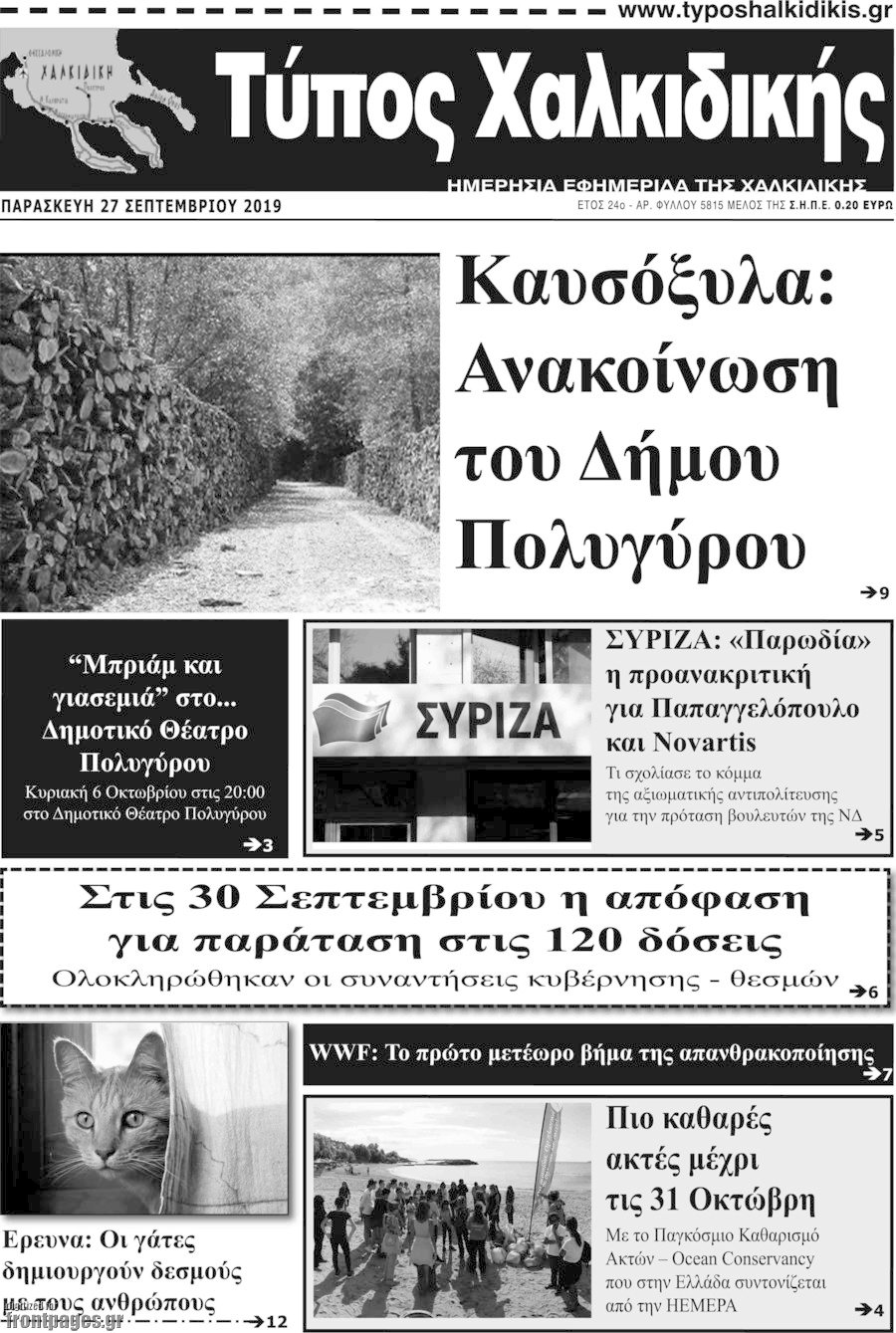 Τύπος Χαλκιδικής