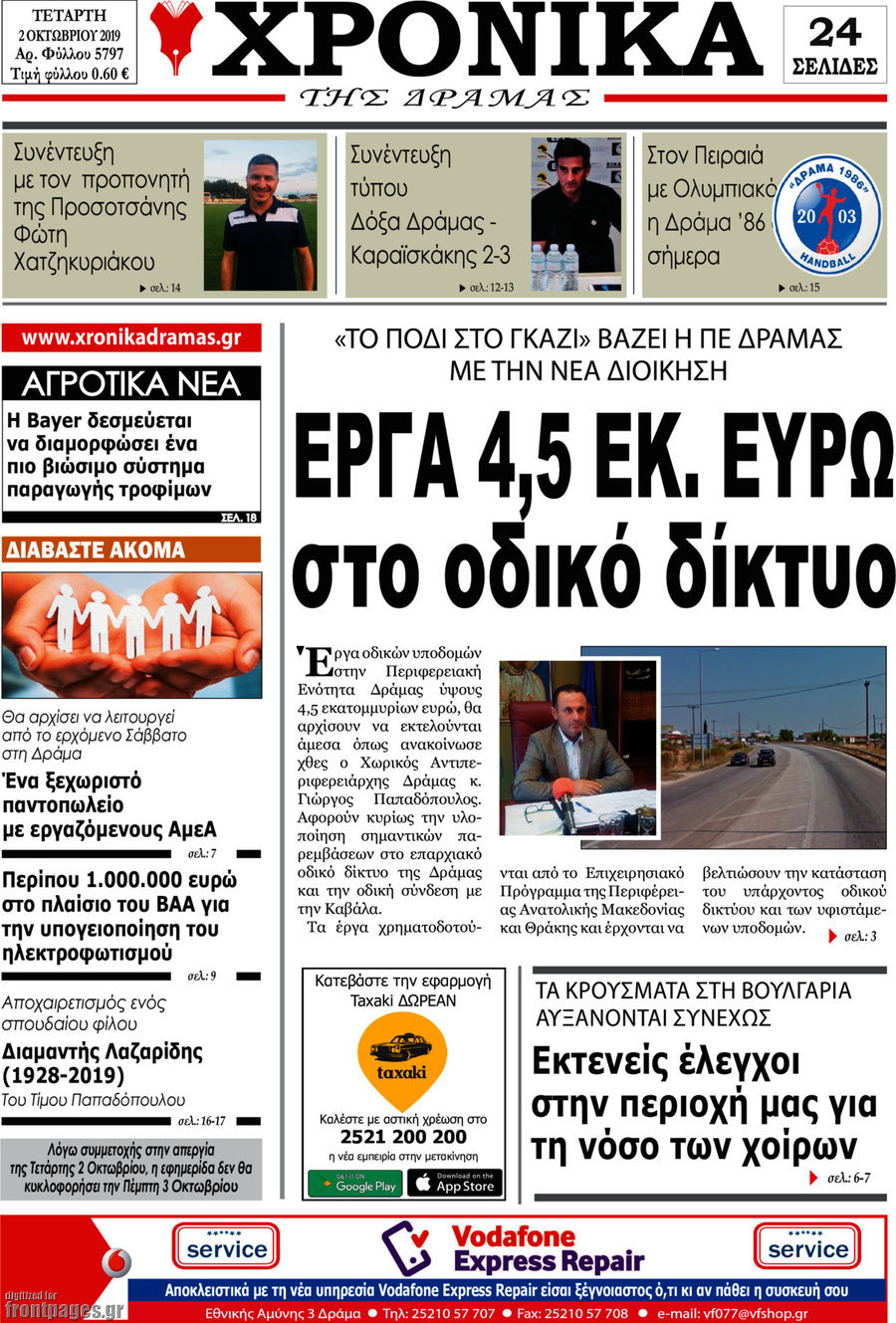 Χρονικά της Δράμας